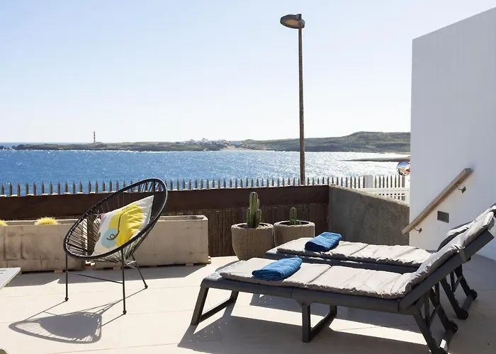 公寓 Home2book Design & Breathtaking Sea Views El Poris 波里斯-德阿沃纳